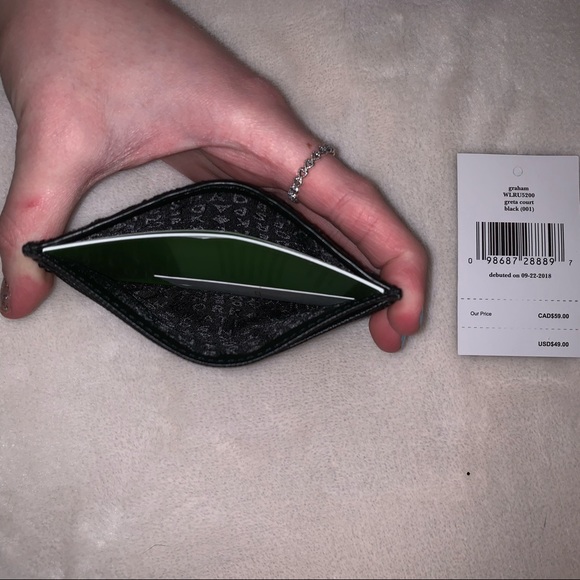 SOLD NWT Kate Spade Glitter Card Case - Picture 3 of 3